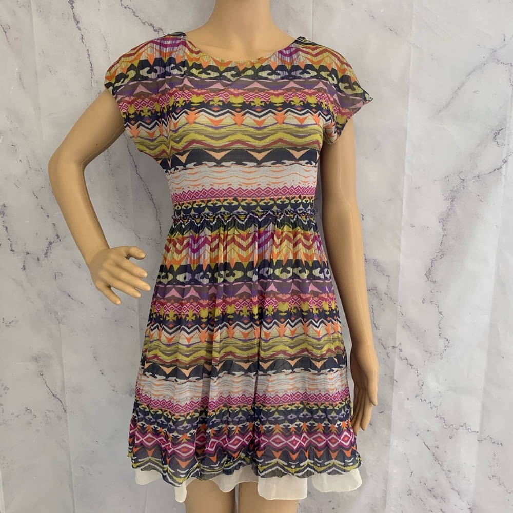 Anthropologie Weston Wear Flared Caraz Dress